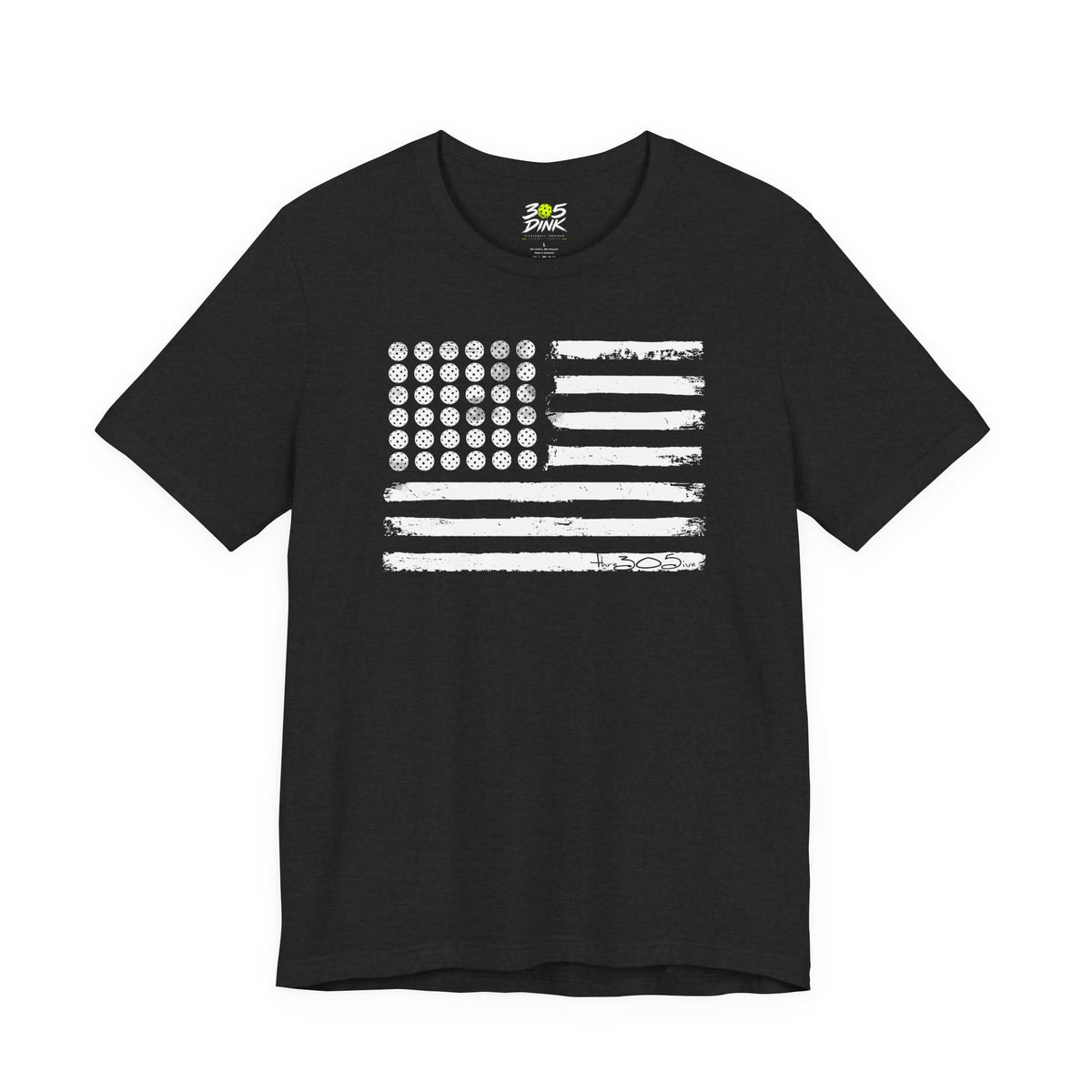 Distressed American Flag Tee