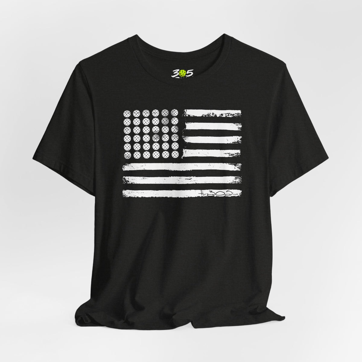 Distressed American Flag Tee