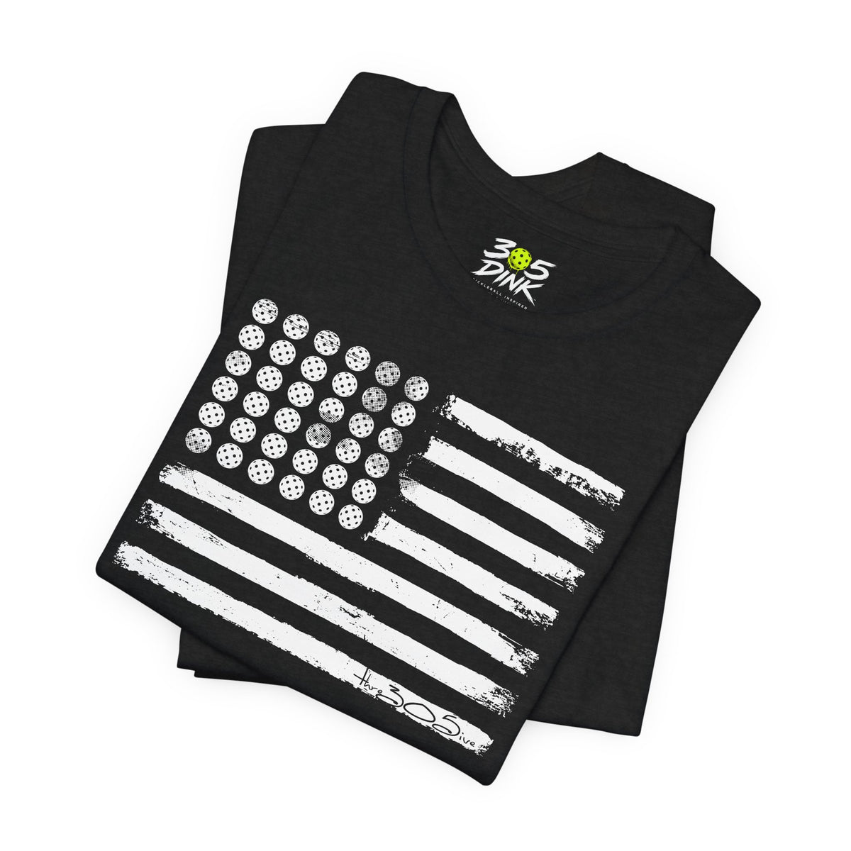 Distressed American Flag Tee