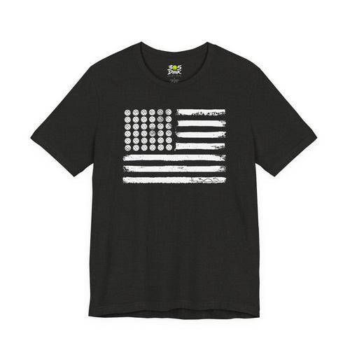 Distressed American Flag Tee